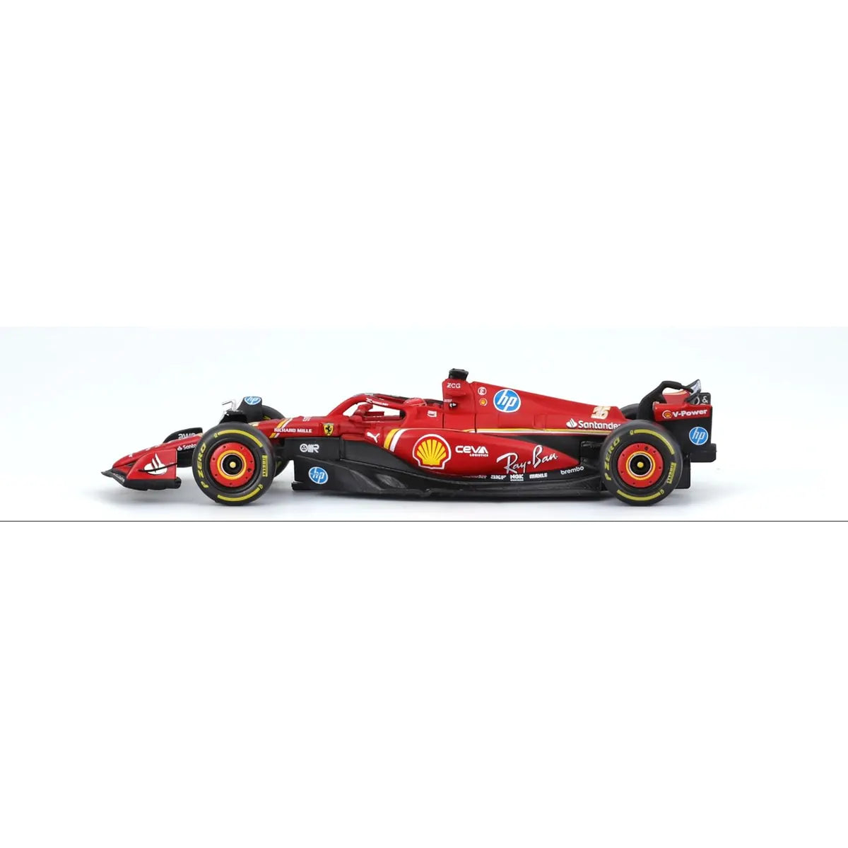 Ferrari F1 SF-24 Alloy 1:43 Diecast with Display Case
