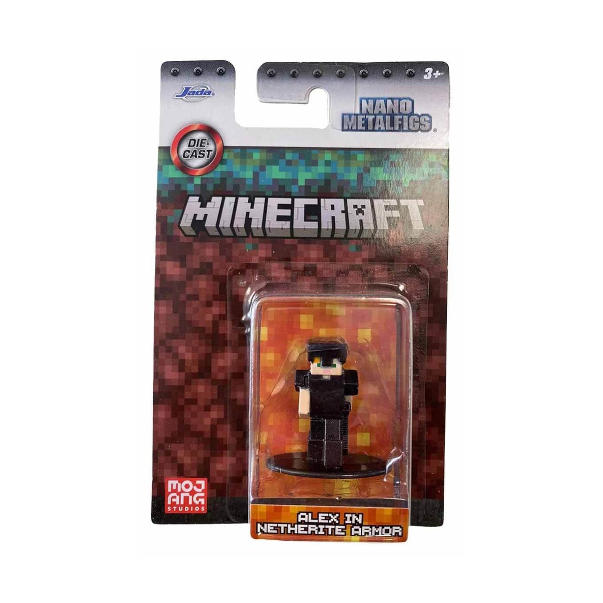 Minecraft Alex in Armor - Nano Metalfigs Figure