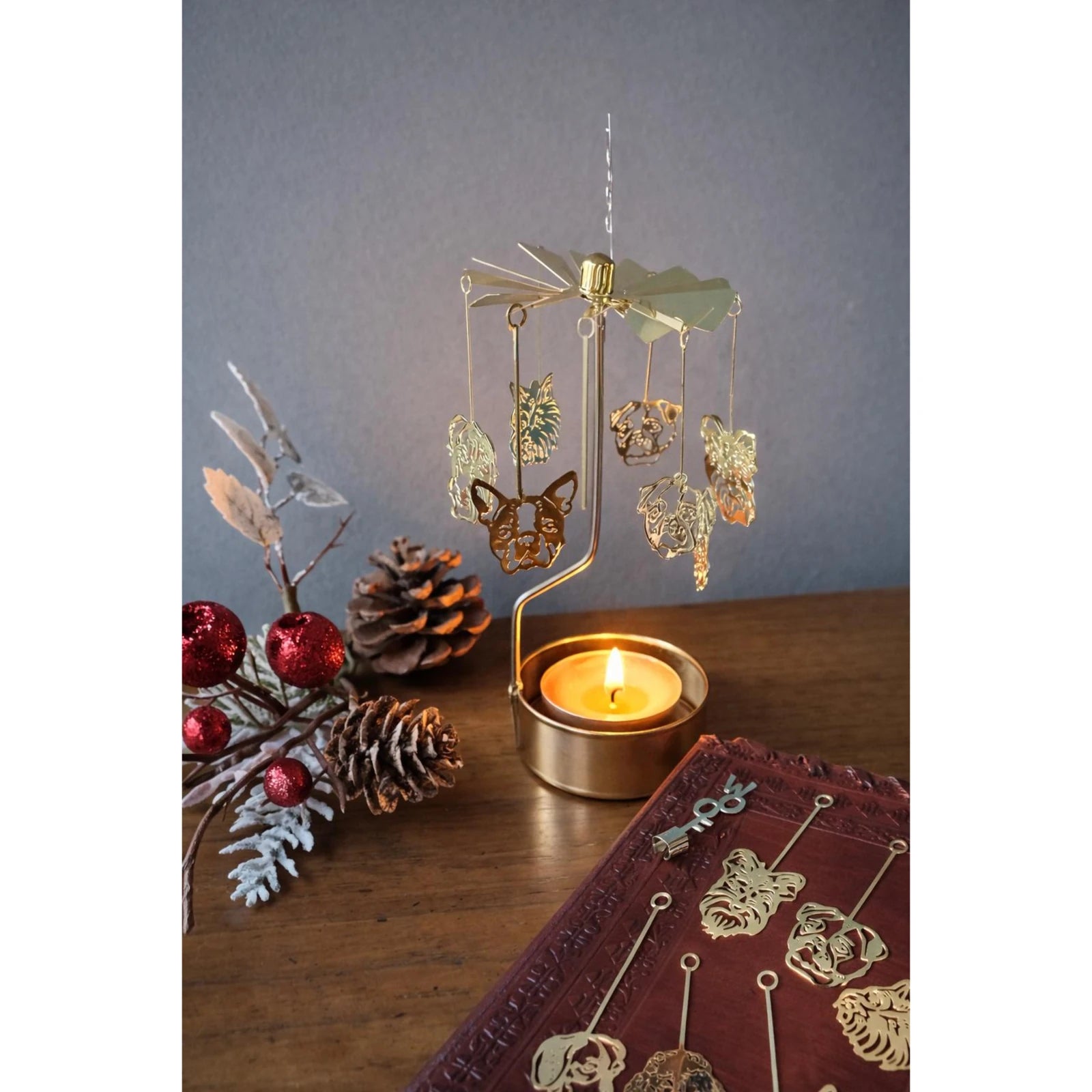 Rotary Candle Holder