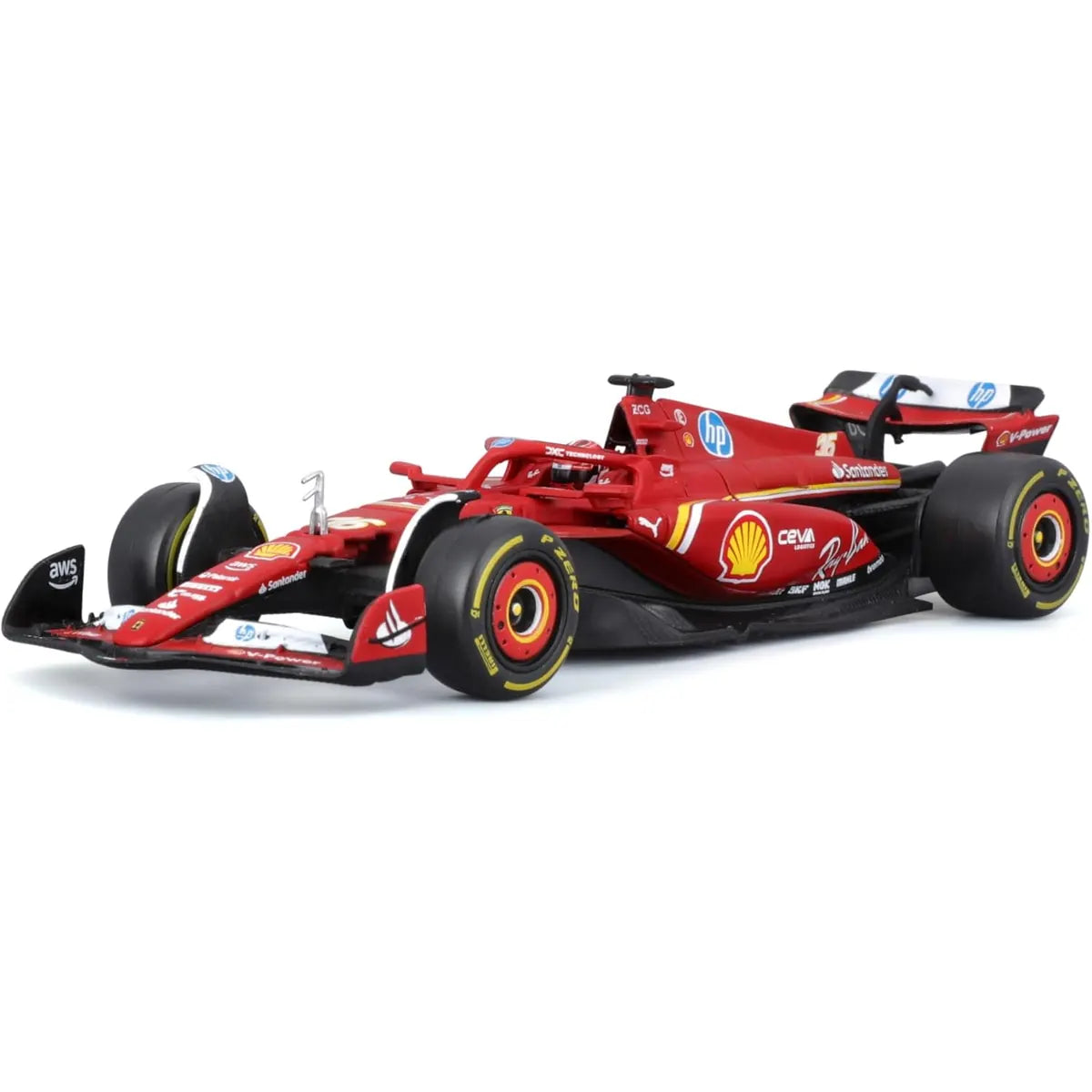 Ferrari F1 SF-24 Alloy 1:43 Diecast with Display Case