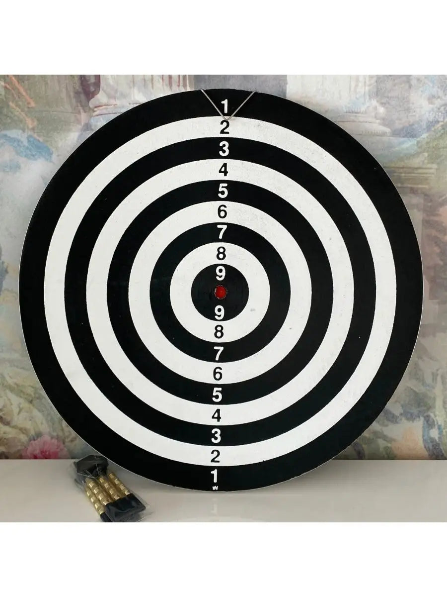 Unicorn XL Dartboard 17x3/4 inch with dart scoring surface and surrounding cork for professional darts practice and gameplay
