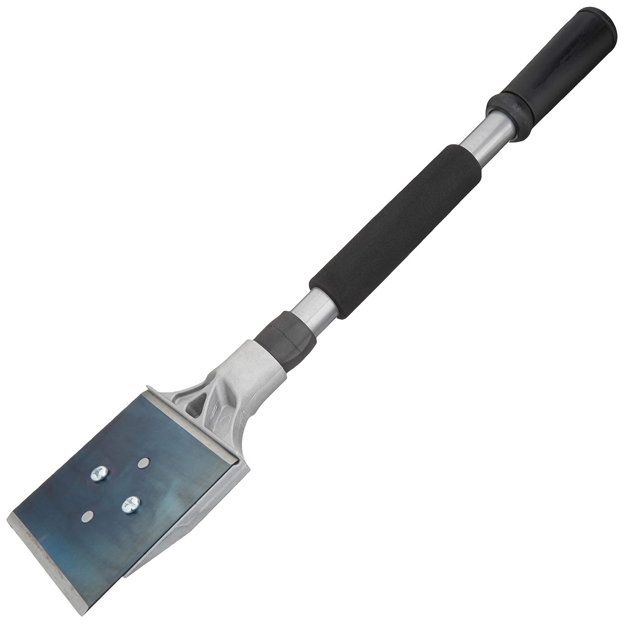 Amazon 18-inch floor scraper tool with sturdy metal blade for removing stubborn flooring and adhesives.