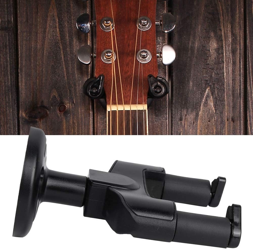 VOT Certified Guitar Wall Mount holder for securely hanging electric or acoustic guitars on the wall.
