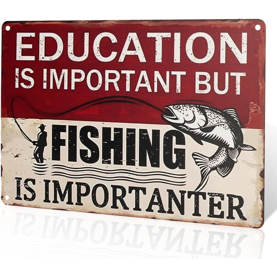 Education is Important Tin Sign