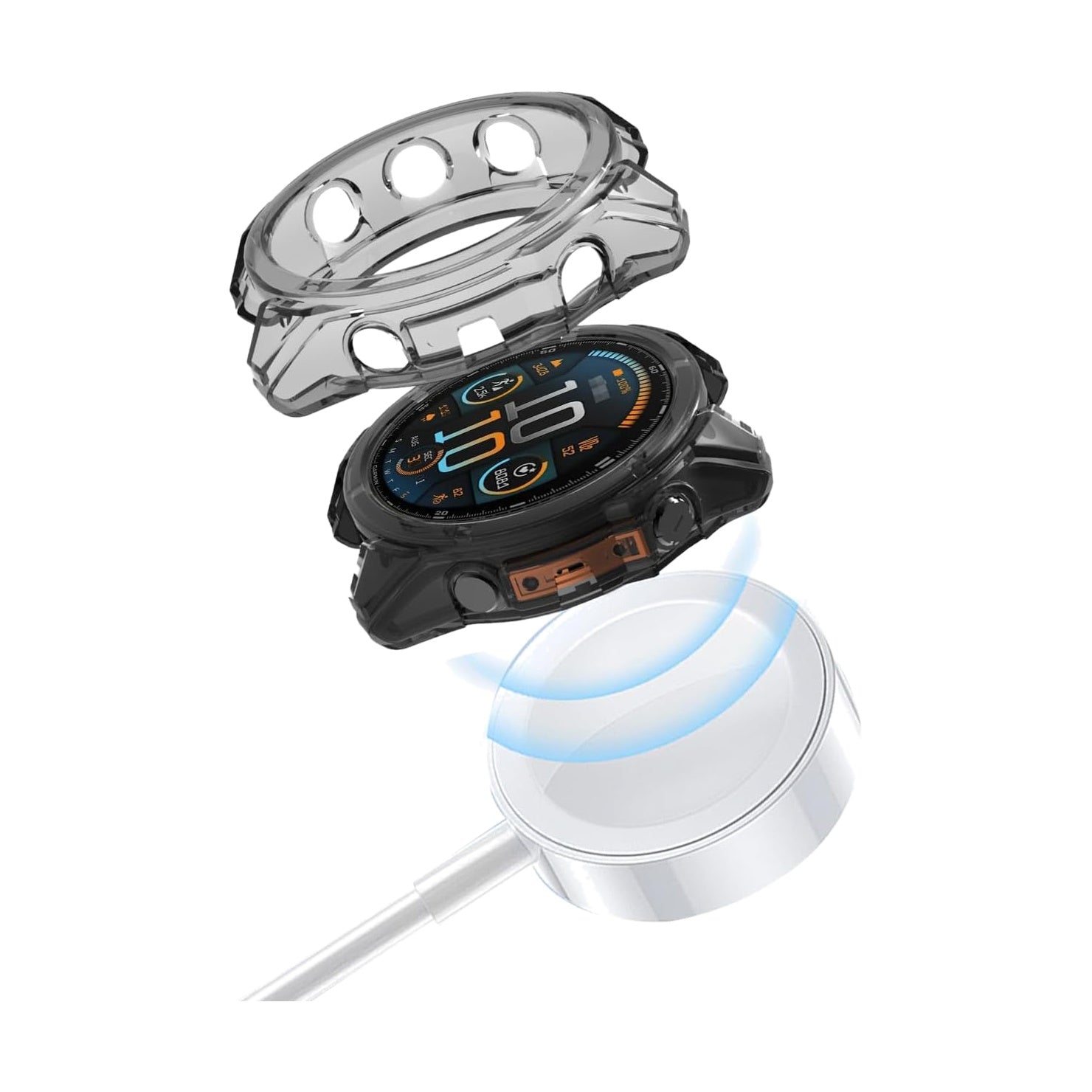 Watch Case Clear - Fenix 8 47mm