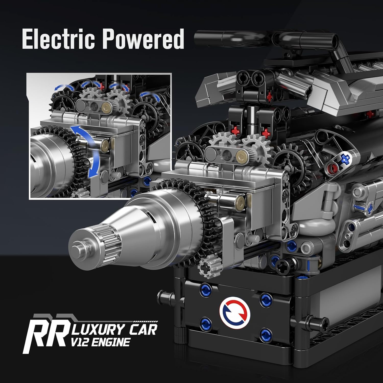 V12 Engine Model Building Kit That Works