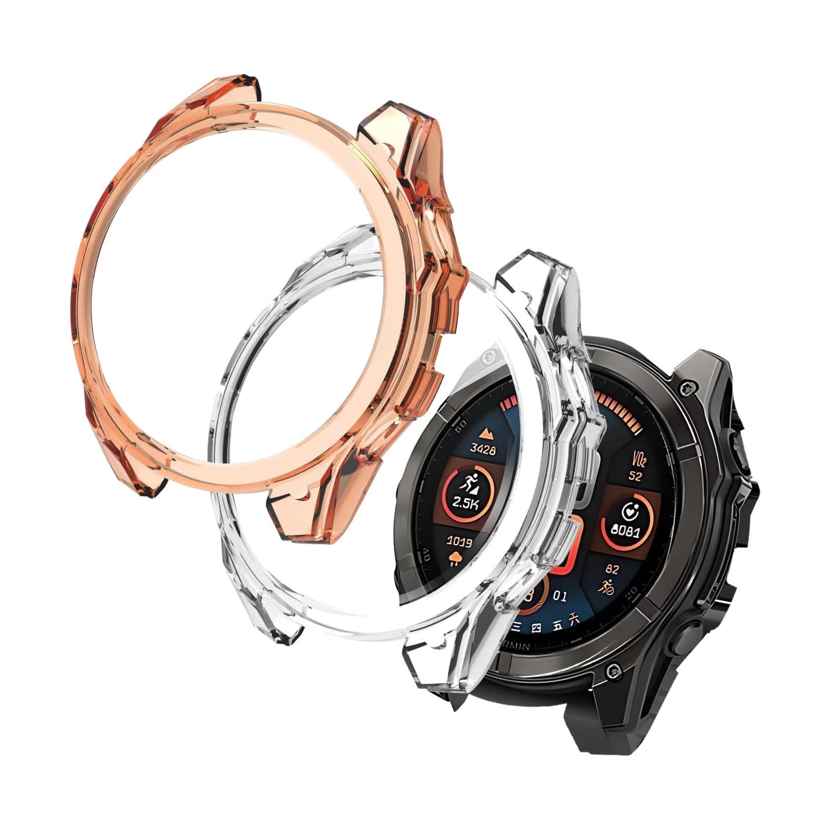 Watch Case Clear - Fenix 8 47mm
