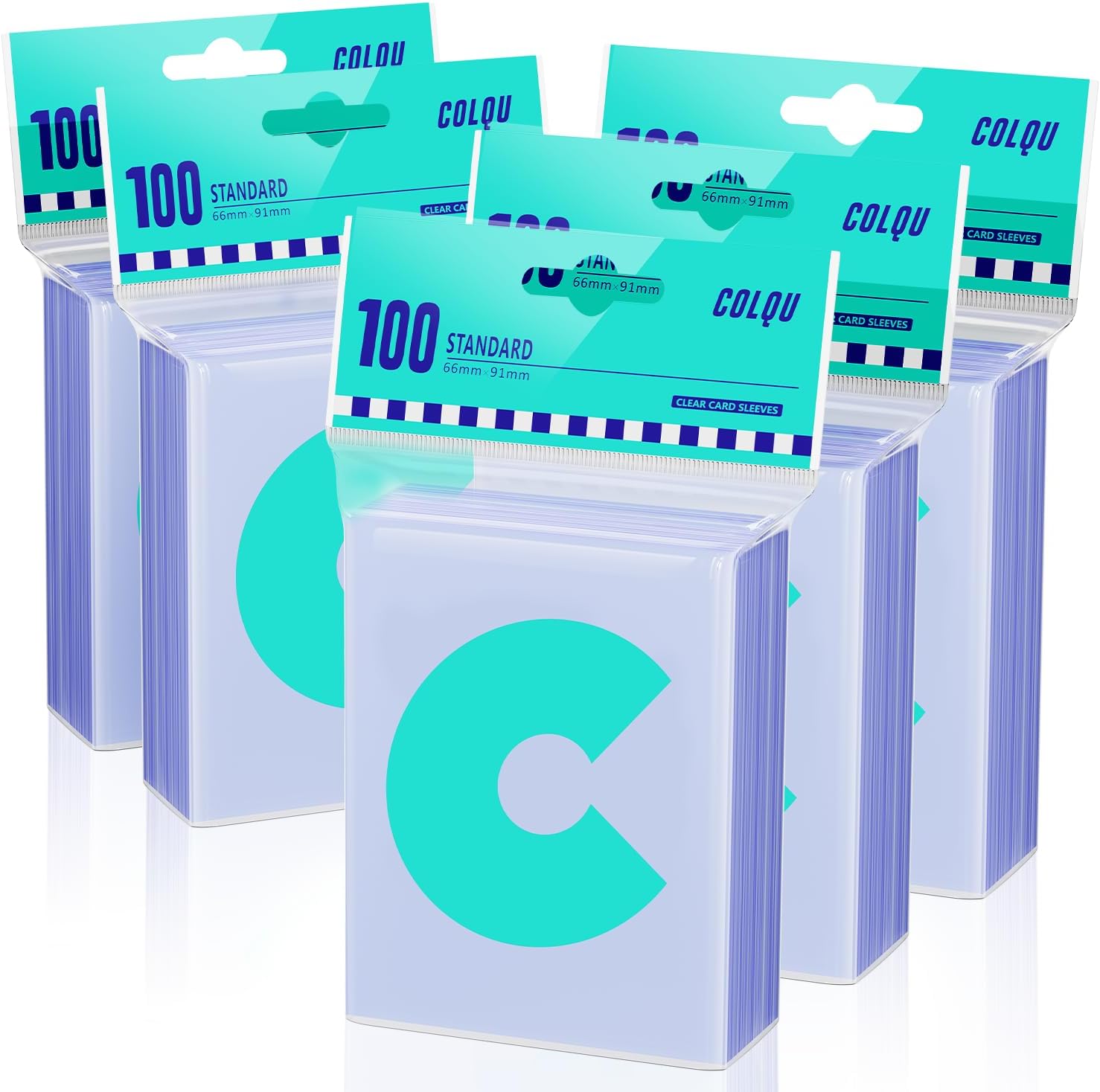 Card Sleeves Pack of 100 - Clear