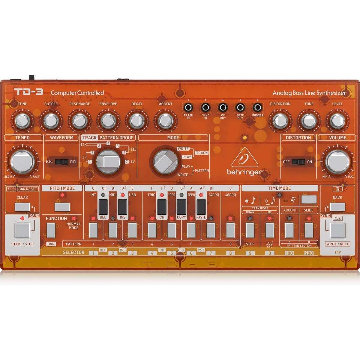 TD-3-TG Analog Bass Line Synthesizer
