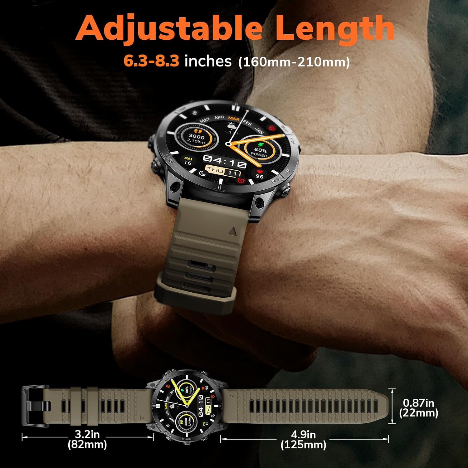 QuickFit Straps - 22mm - Silicone