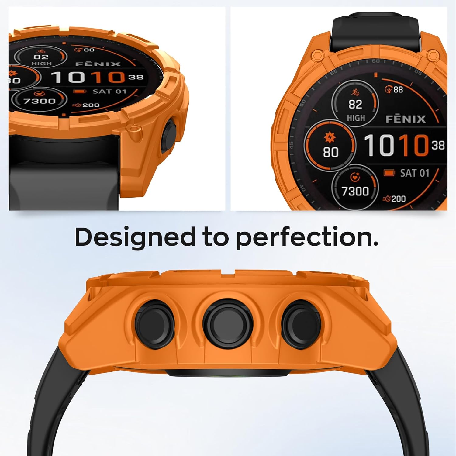 MySkin Fenix/Epix 47mm watch case accessory, durable protective cover for smartwatch with sleek design
