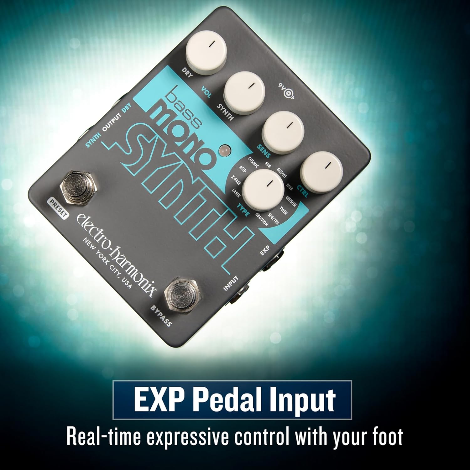 Bass Mono Synth Pedal