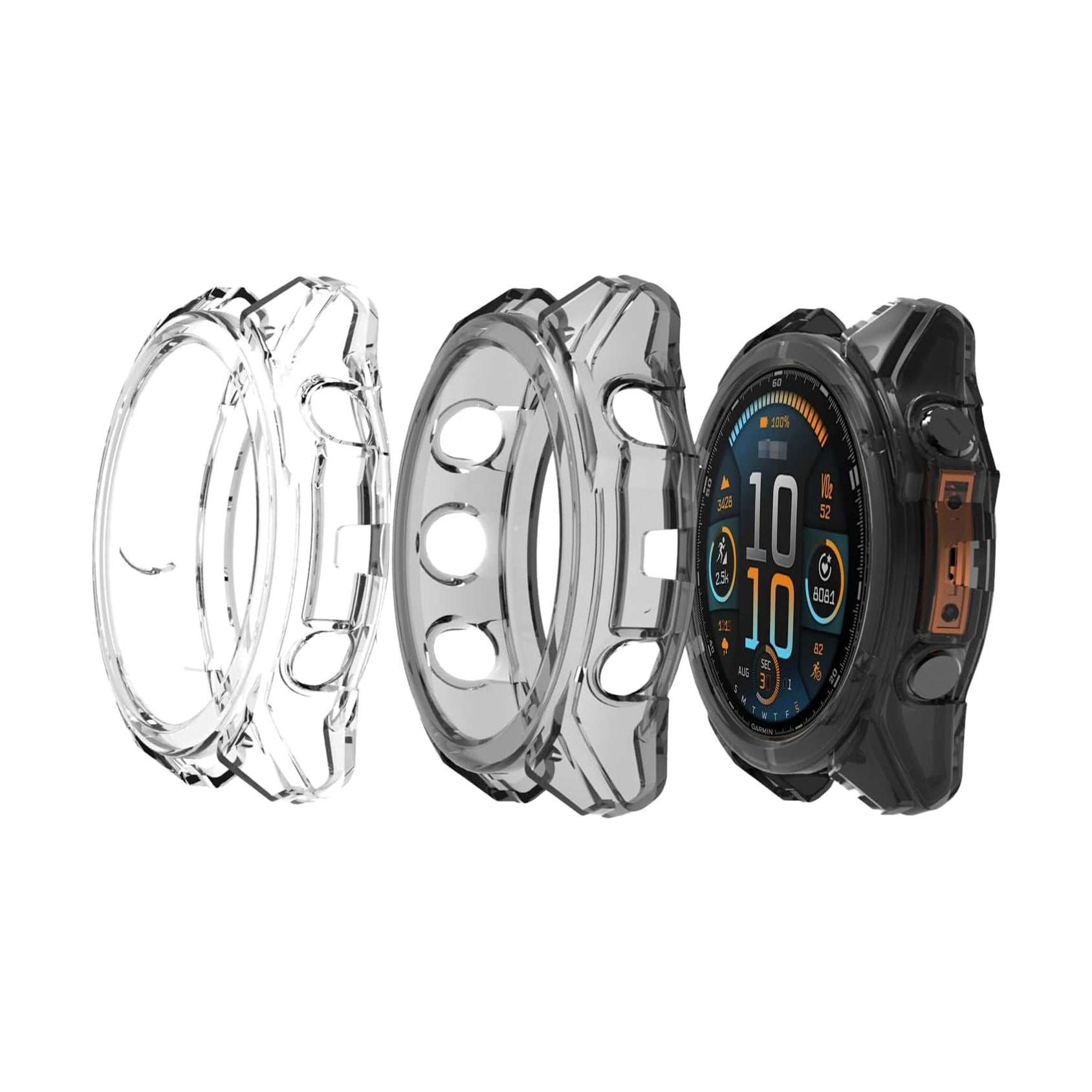 Watch Case Clear - Fenix 8 47mm