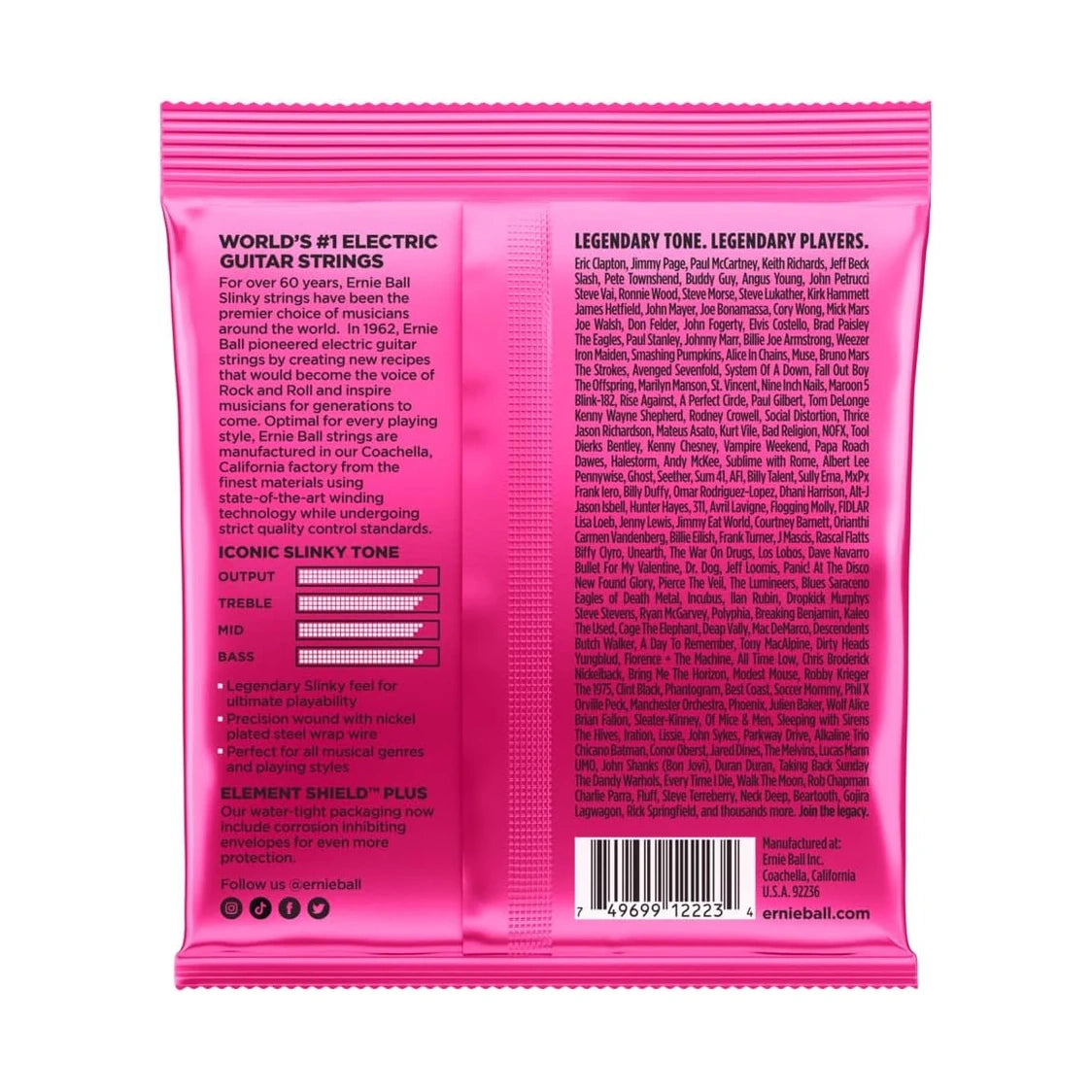 Super Slinky Nickel Wound Electric Guitar Strings, 9-42 Gauge