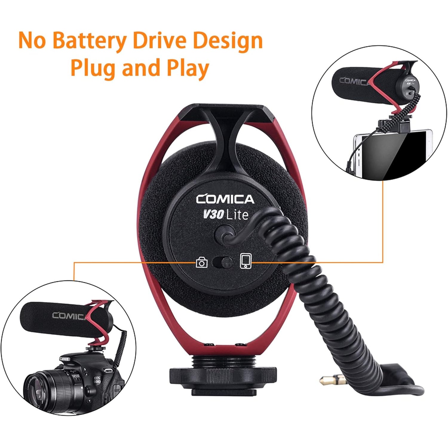 Shotgun Microphone - V30 LITE