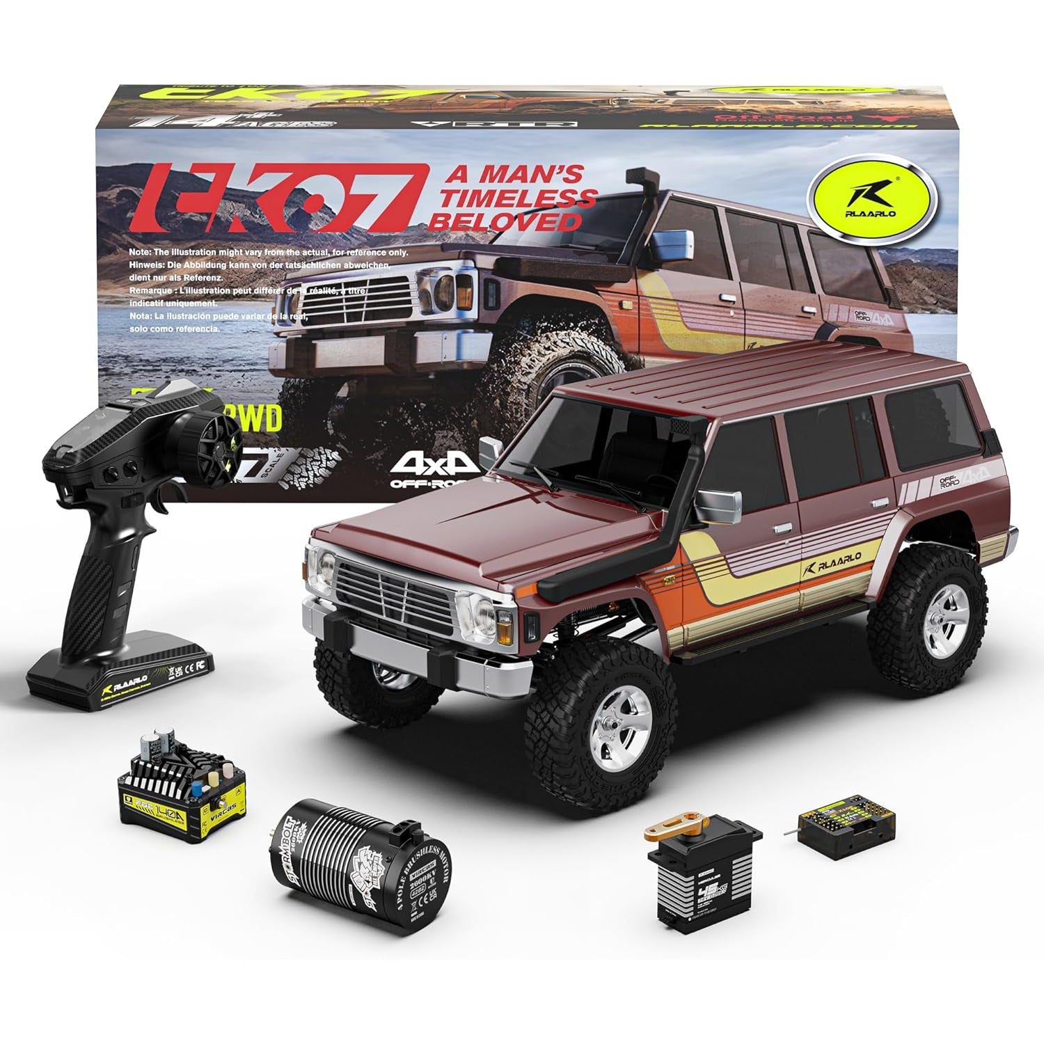 Crawler Monster R/C Truck 1:7