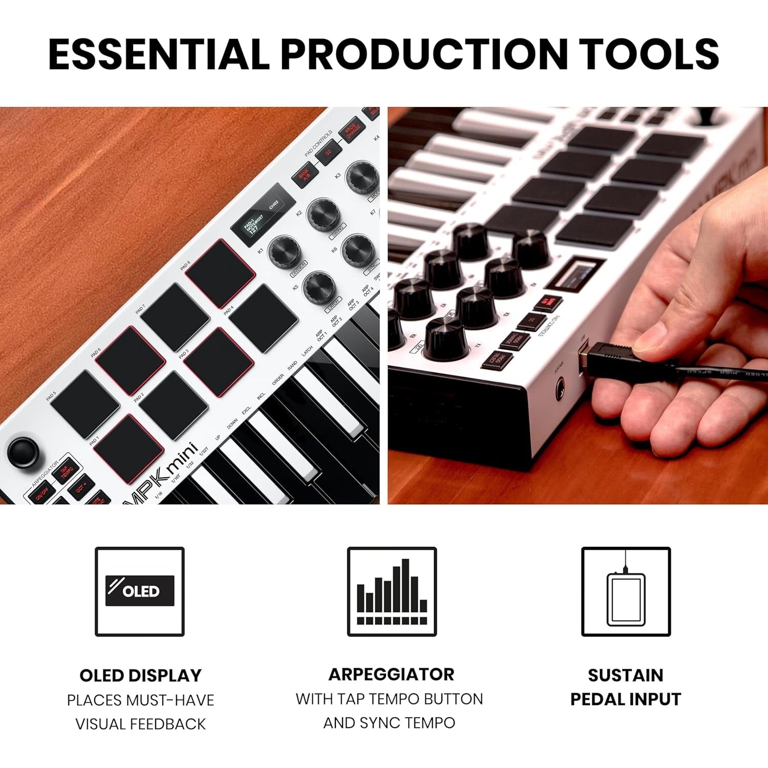 MPK Mini Professional MK3 25 Key USB MIDI Keyboard