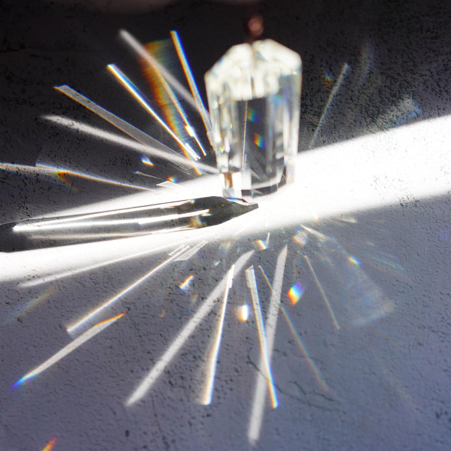 5" Large Crystal Sun Catcher Prisms - 2PCS Clear