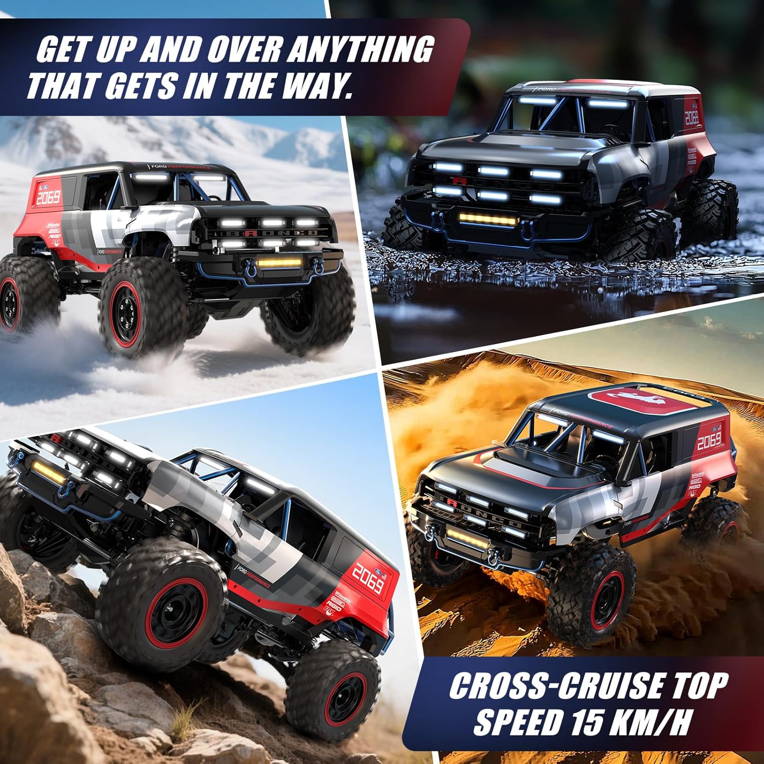 Ford Bronco R Brushless R/C Crawlers 1:12