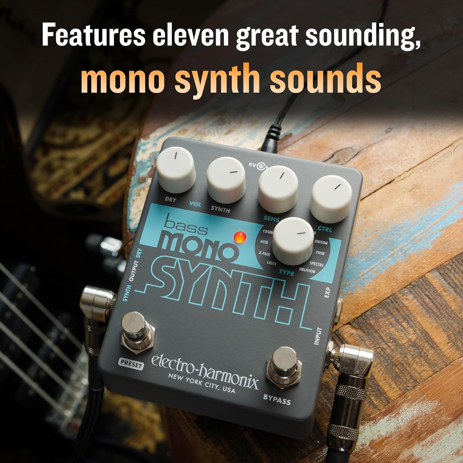 Bass Mono Synth Pedal