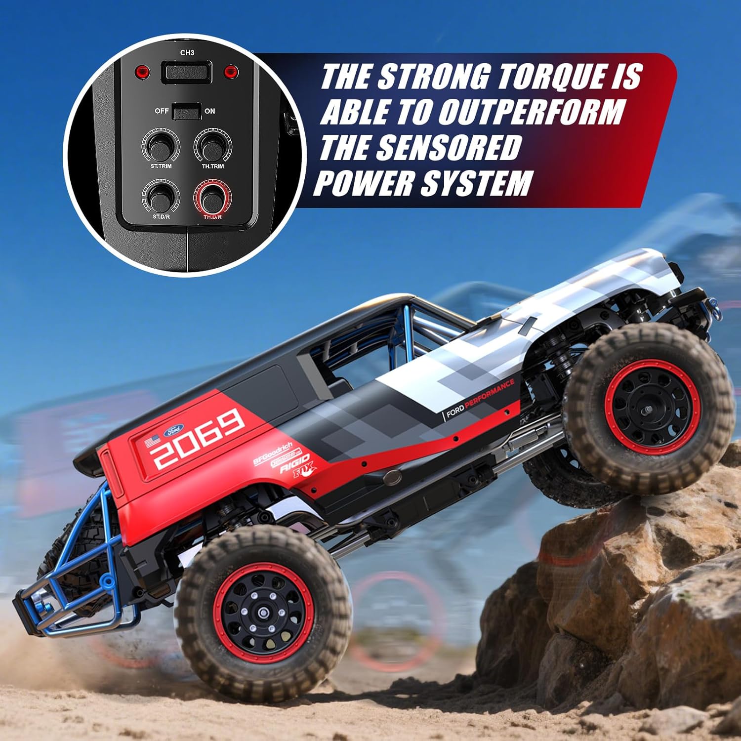 Ford Bronco R Brushless R/C Crawlers 1:12