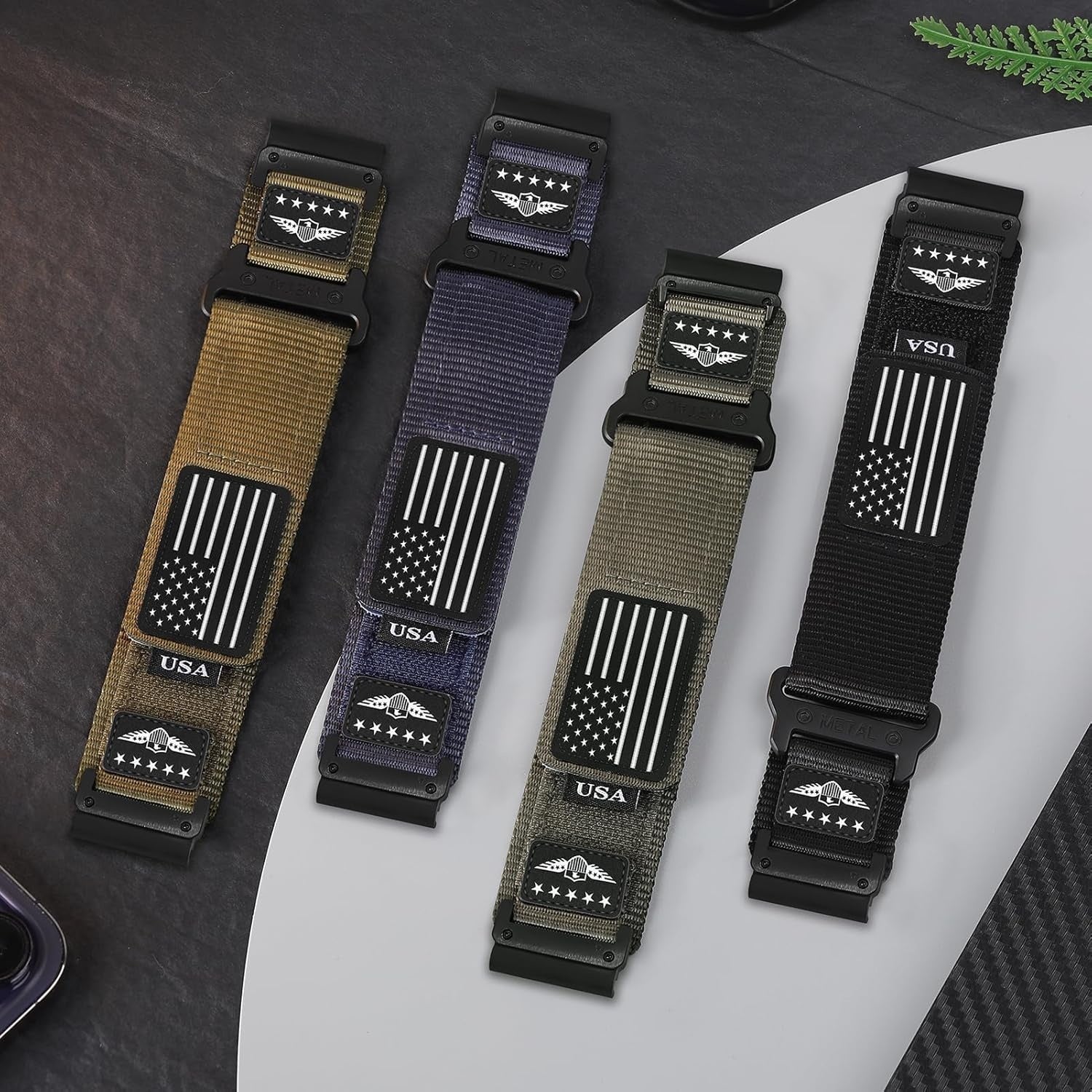 Rugged Nylon Band for Garmin - 20mm