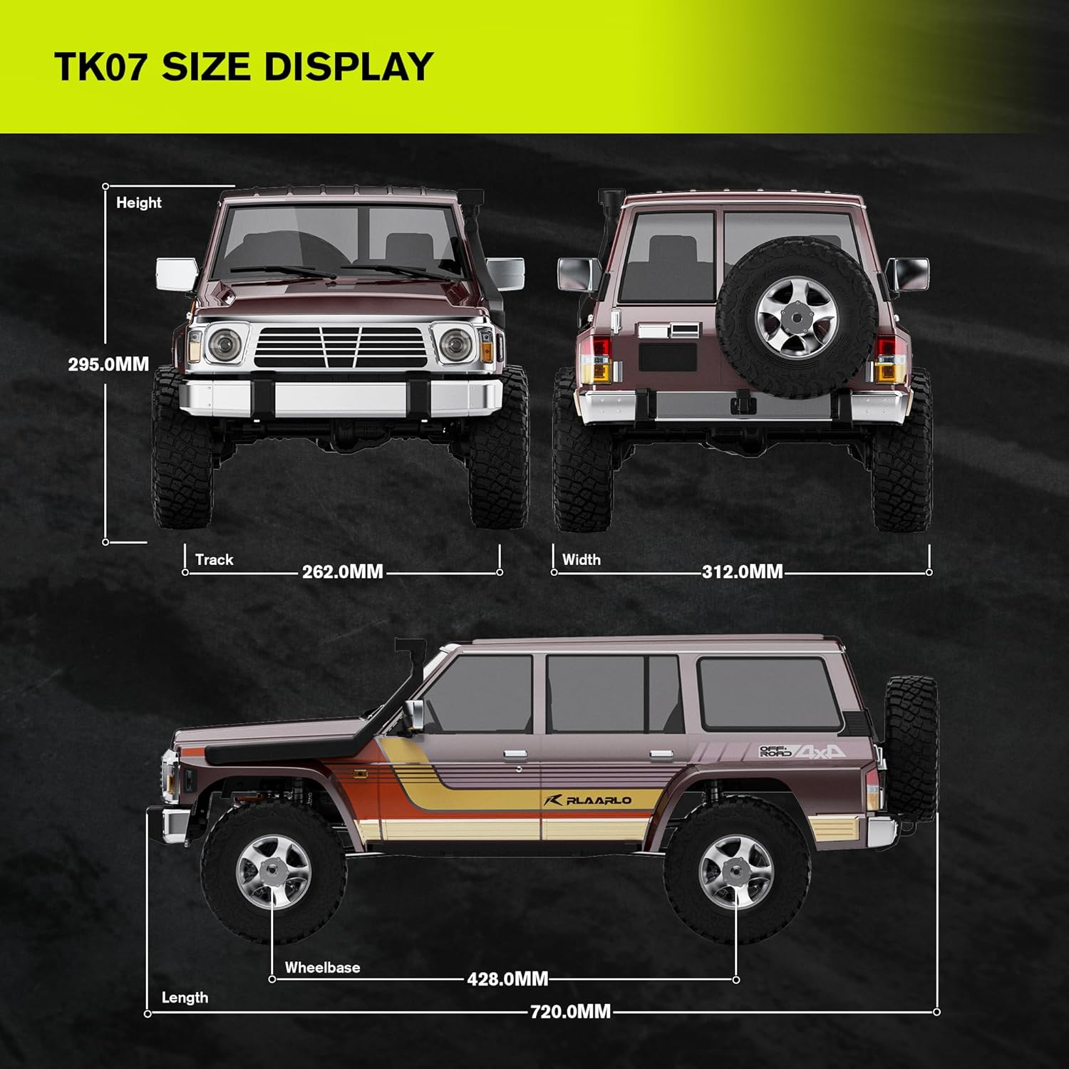 Crawler Monster R/C Truck 1:7