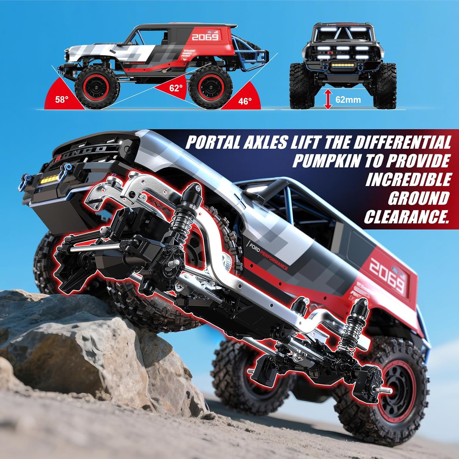 Ford Bronco R Brushless R/C Crawlers 1:12