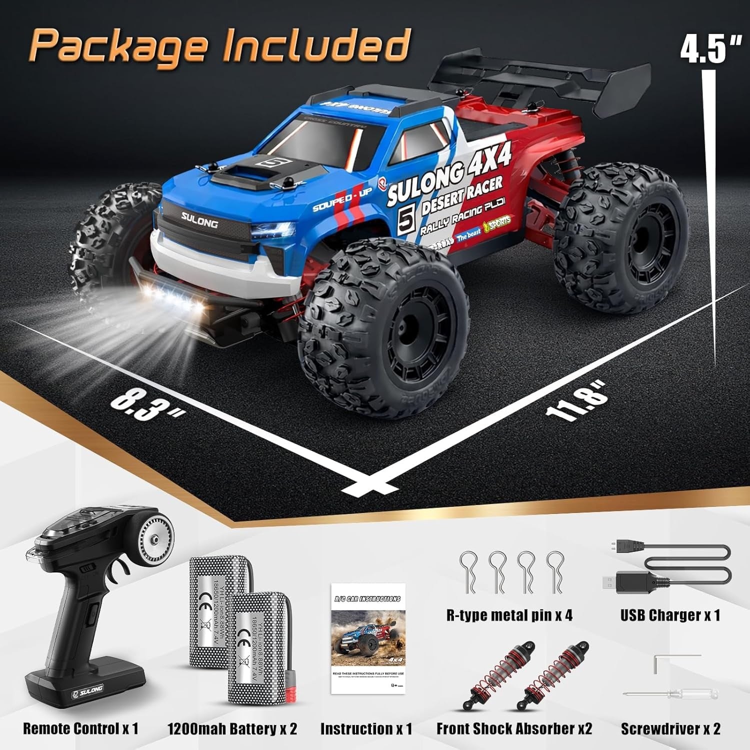 Offroad R/C Truck 1:16
