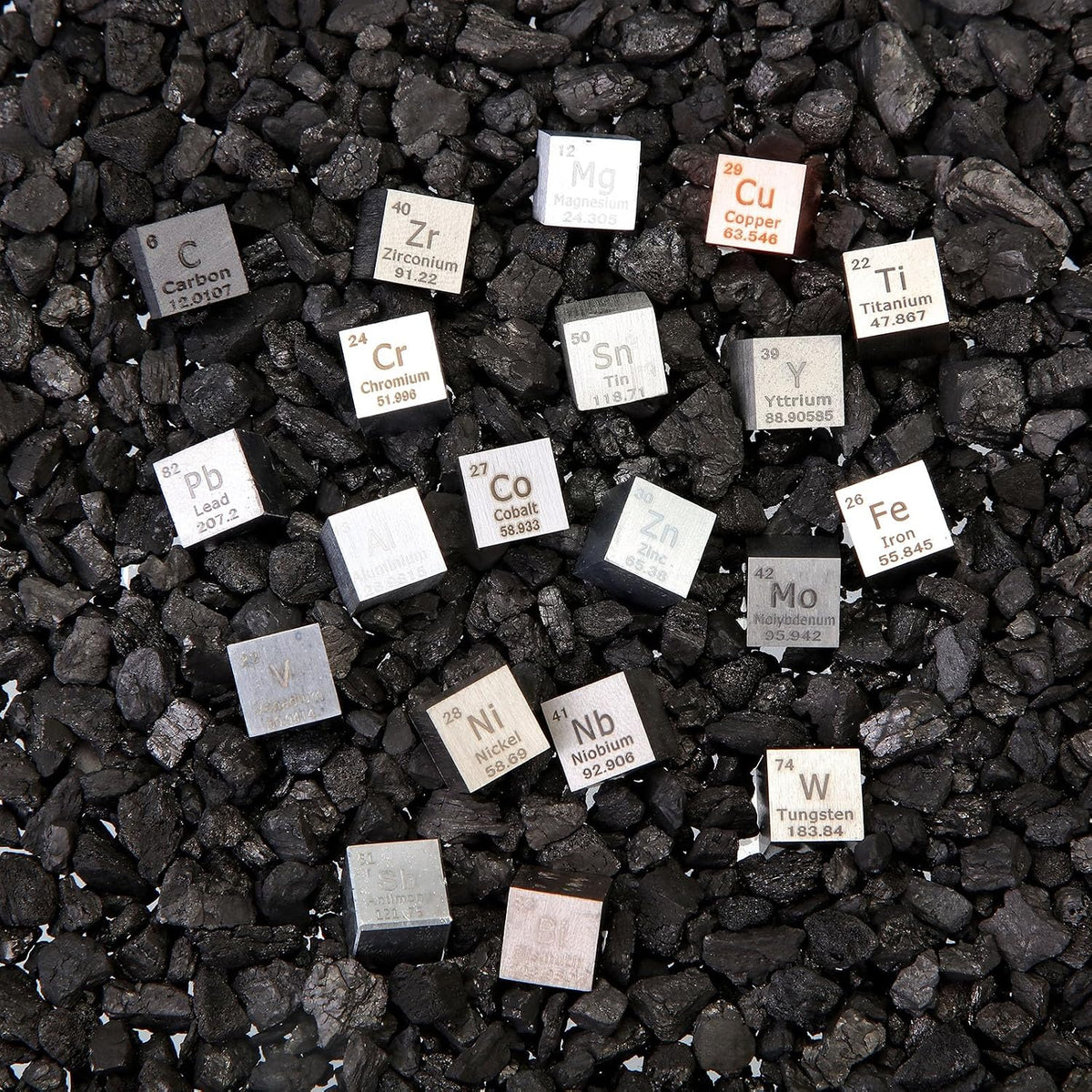 Metal Density Cube - 99.9% Pure Element