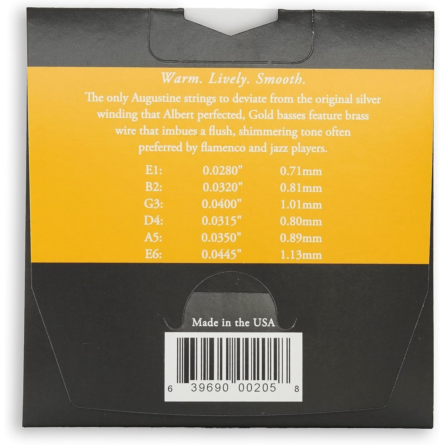 Classic Gold Nylon Guitar Strings - 2 Sets