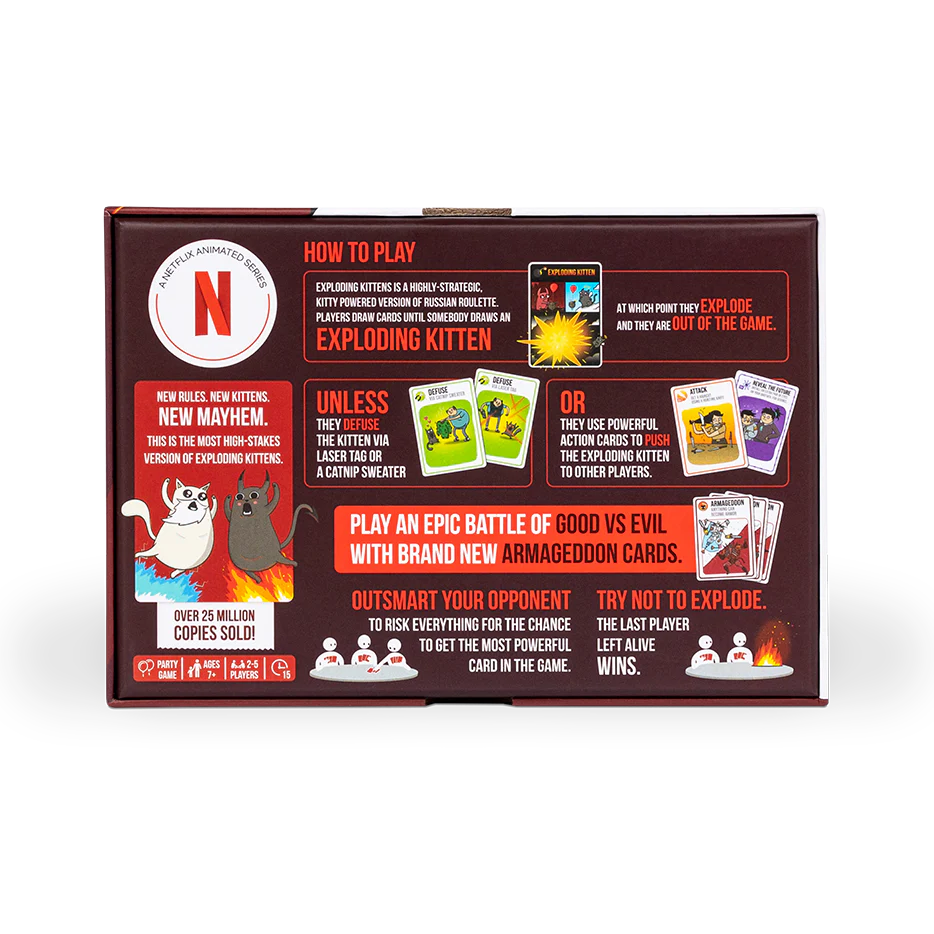 Exploding Kittens Good vs. Evil