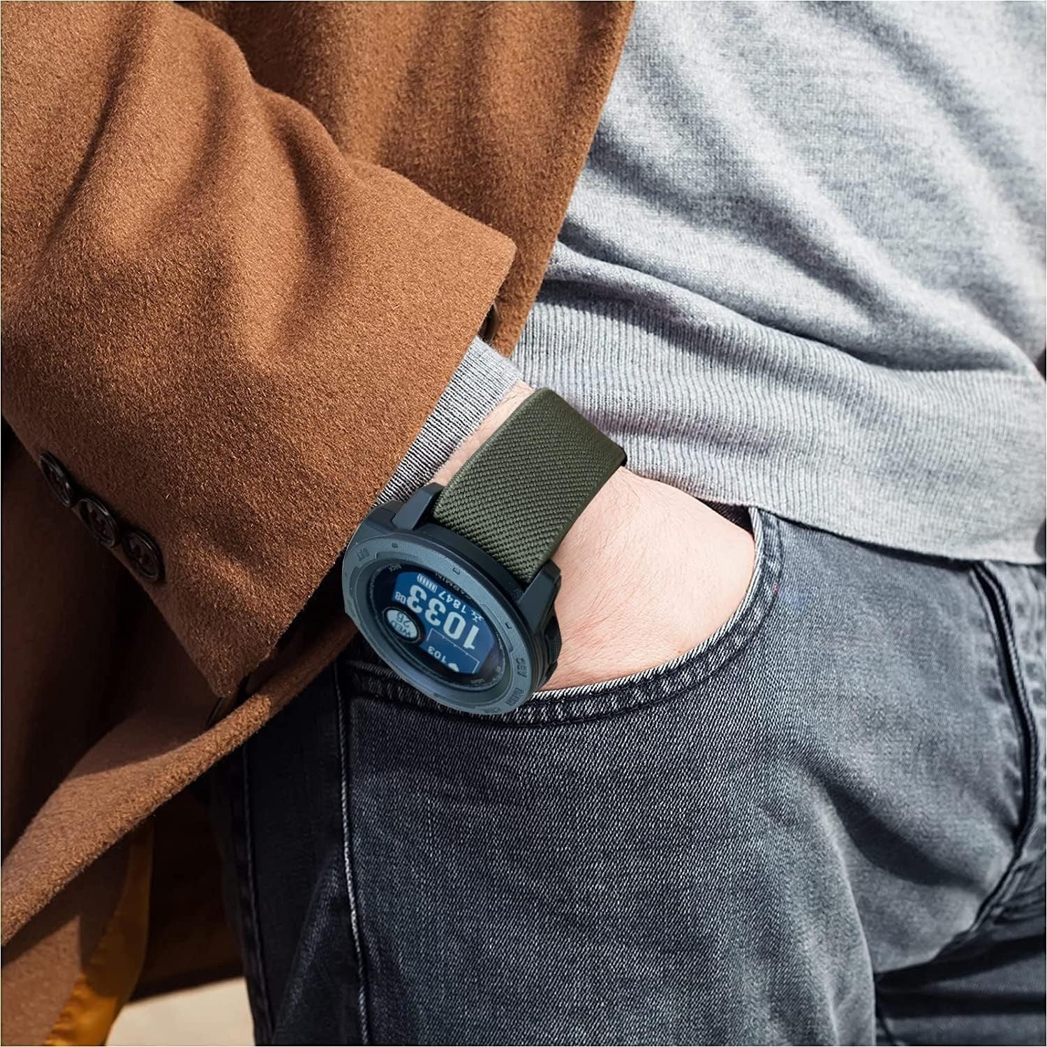 Elastic Watch Bands - Garmin Instinct - Pack of 4