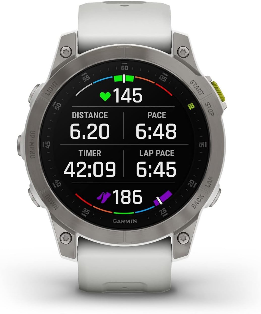 Smartwatch with a detailed display on a white background. Beirut , Lebanon