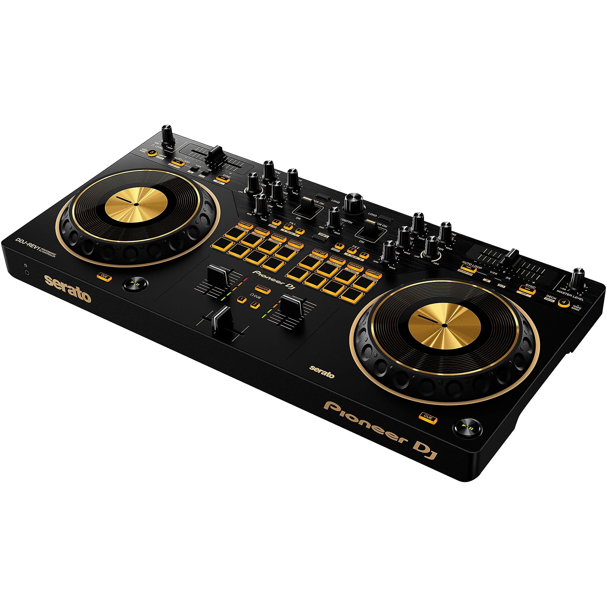 DJ DDJ-REV1-N Serato Performance DJ Controller in Limited-Edition Gold