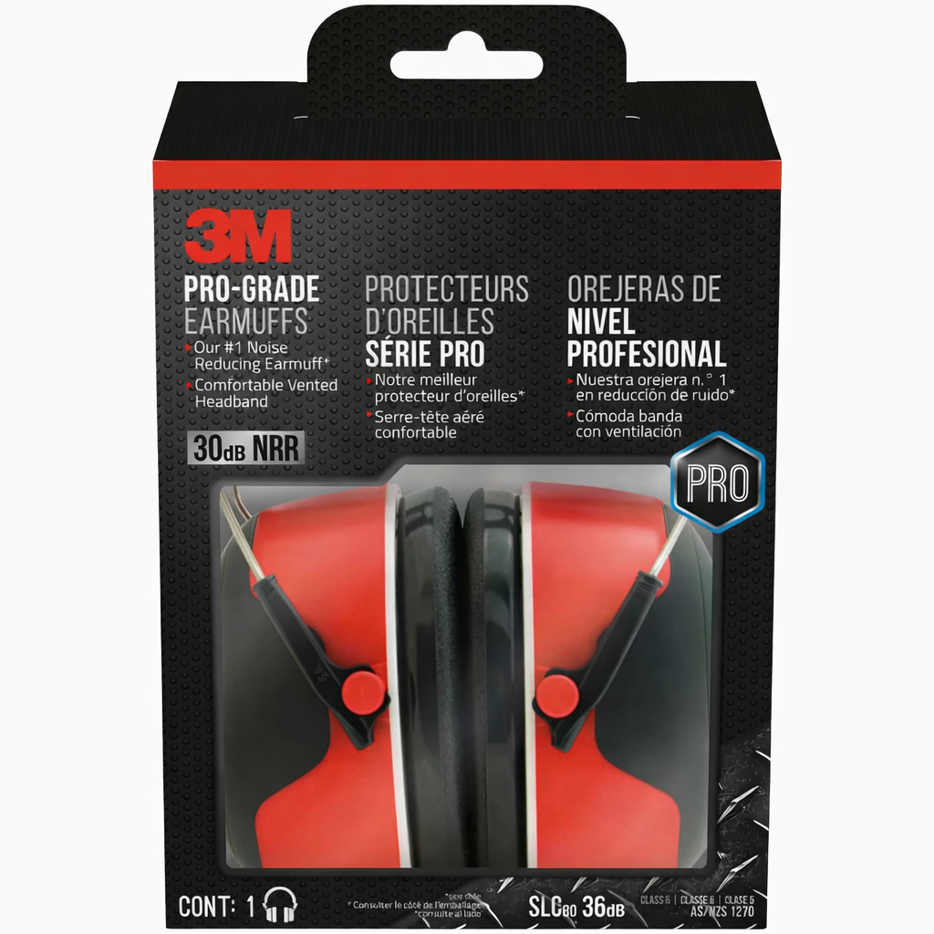 Pro-Grade Noise Reduction Earmuffs