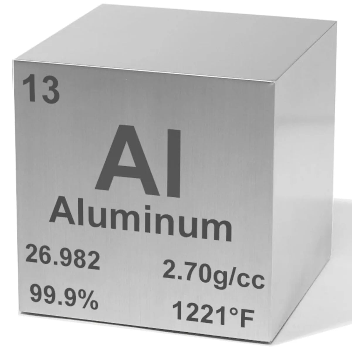 Metal Density Cube - 99.9% Pure Element