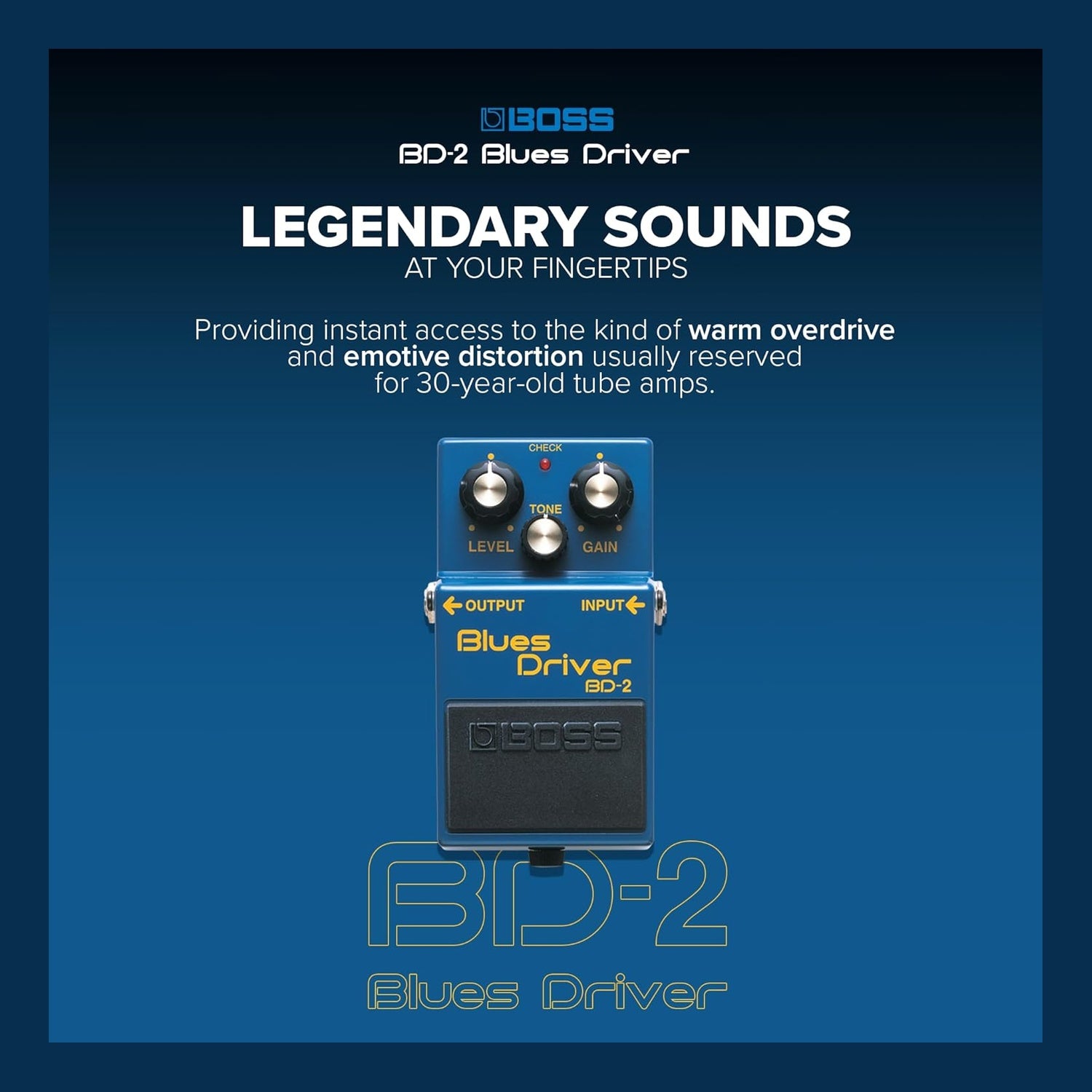 BD-2 Blues Driver Pedal