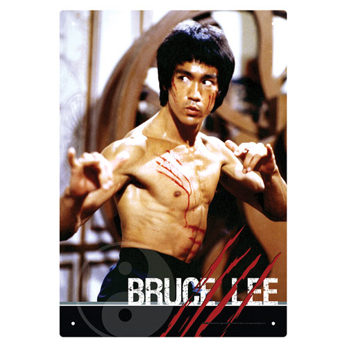 Bruce Lee Tin Sign