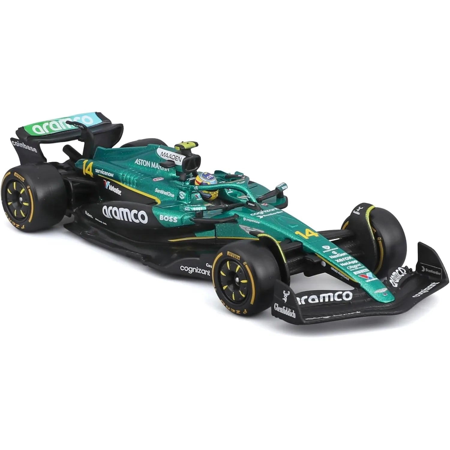Aston Martin F1 AMR25 Alloy 1:43 Diecast