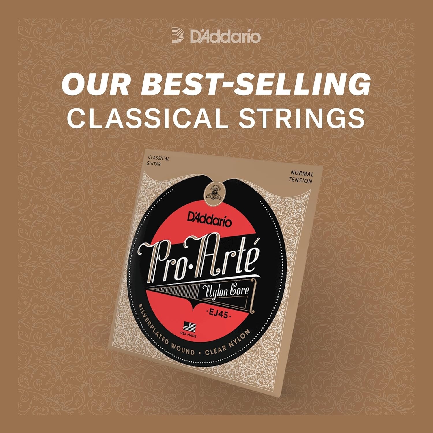 Pro Arté Nylon Classical Guitar Strings, EJ45