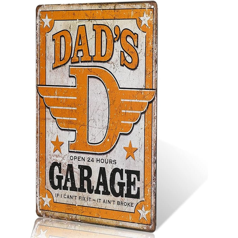 Dad's Garage Tin Sign