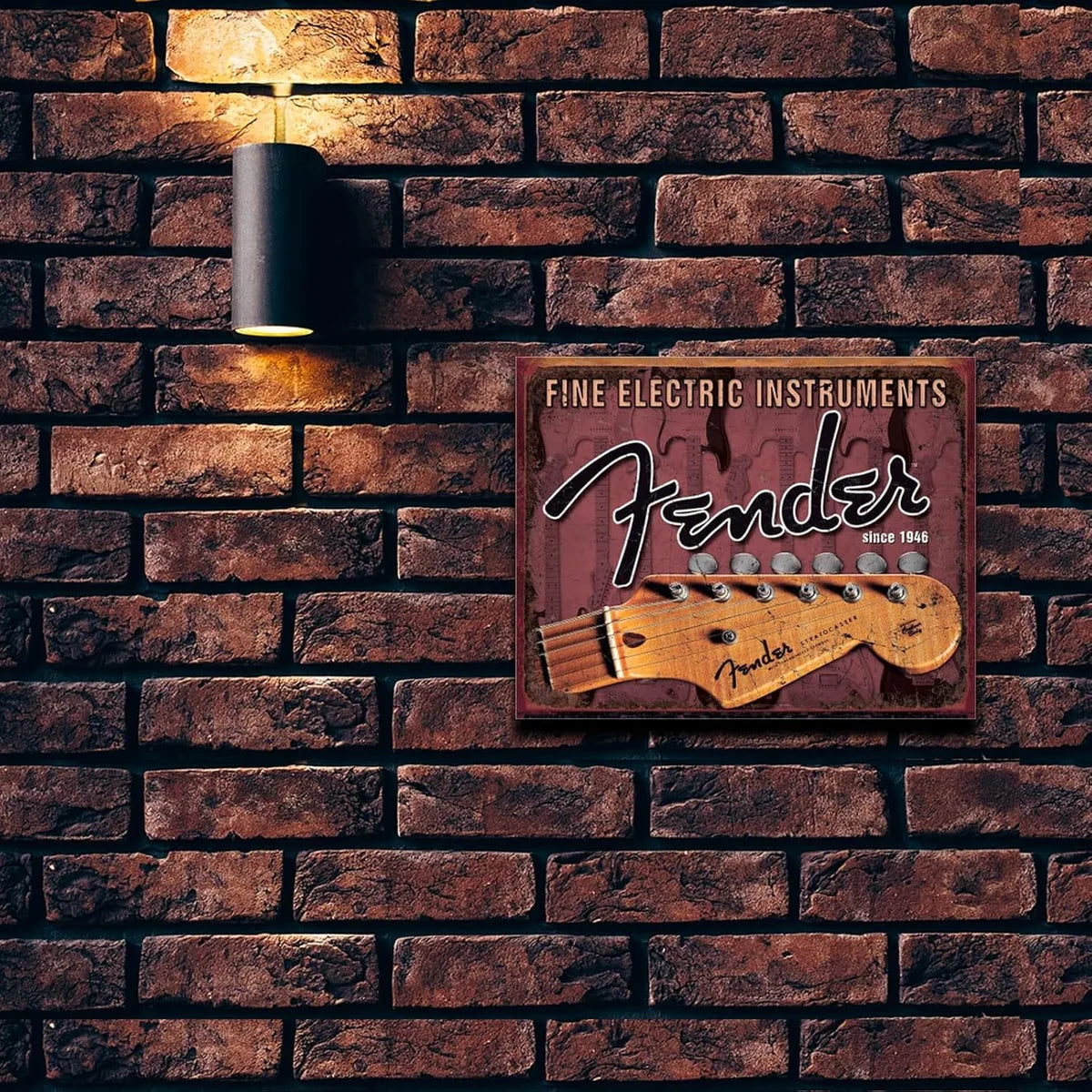 Fender - Headstock Tin Sign
