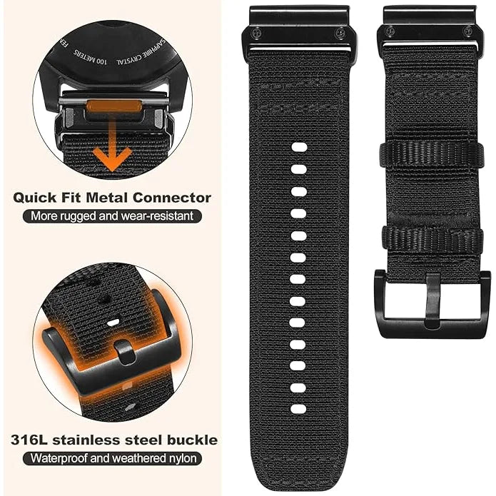 Strap for Garmin QuickFit 26mm
