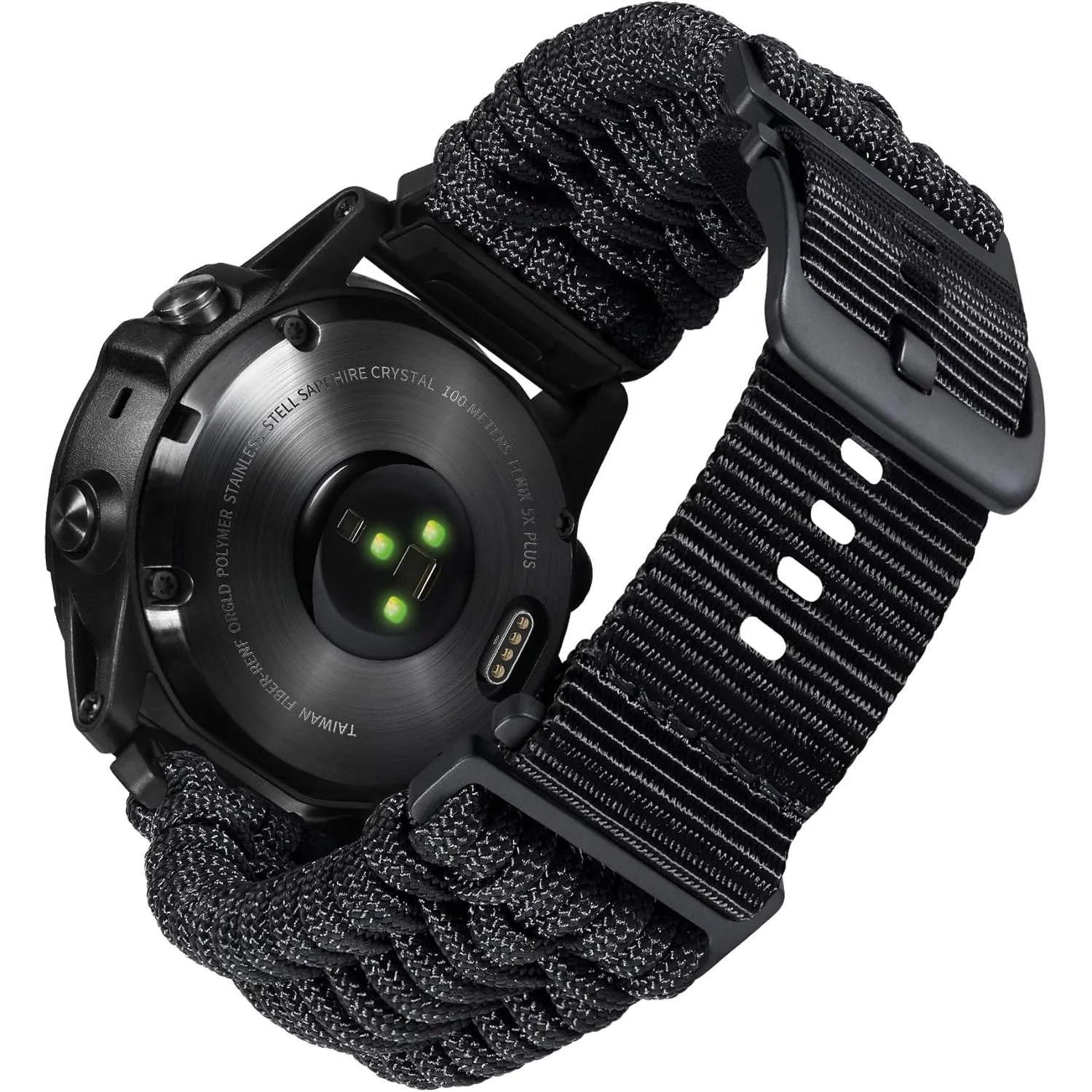 Braided 550 Paracord Strap - Garmin QuickFit 26mm