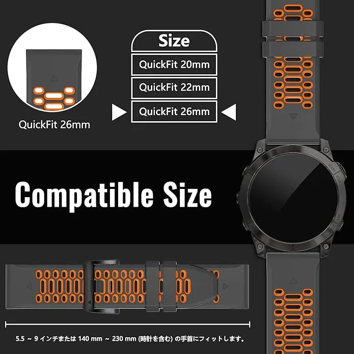 Strap for Garmin QuickFit 26mm