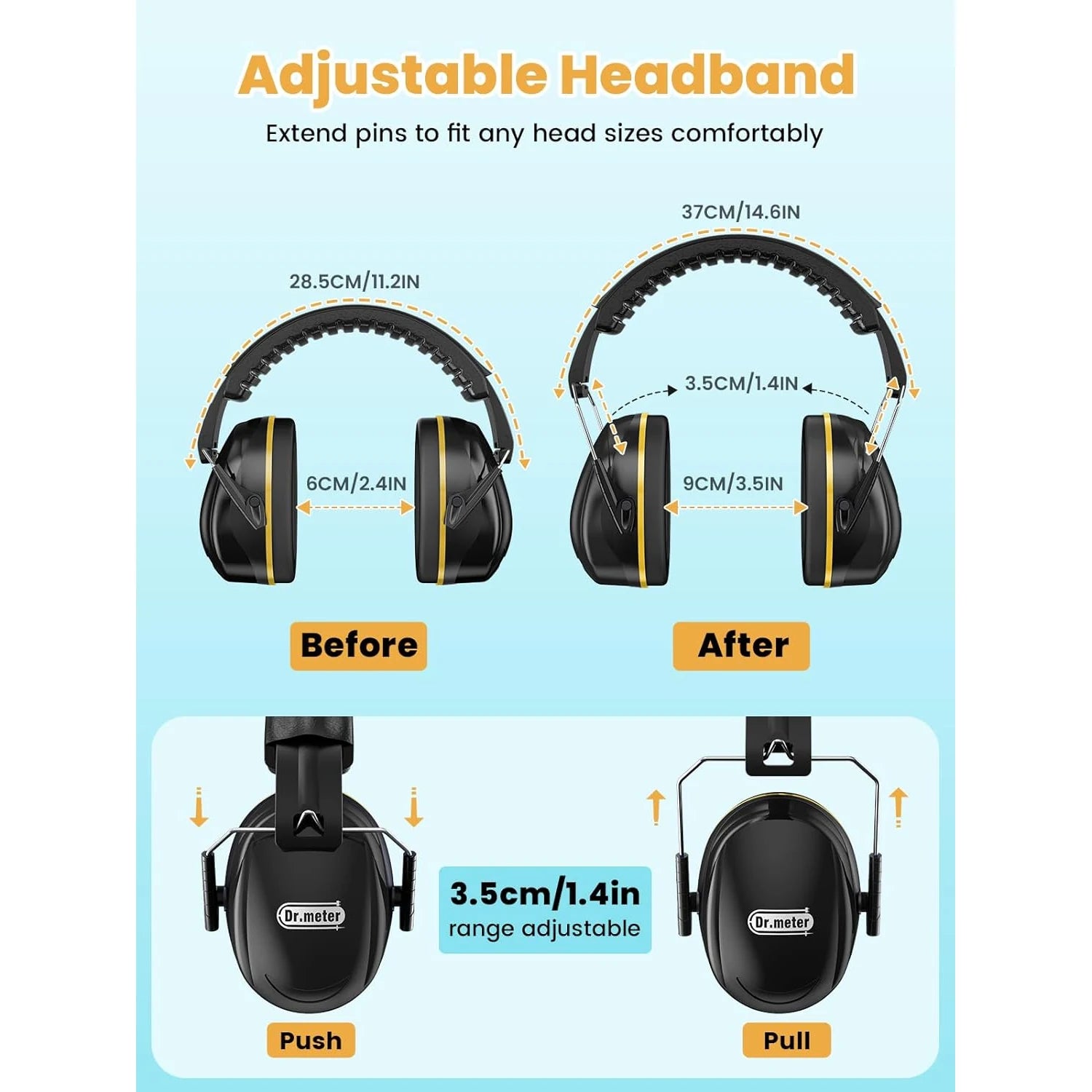 Noise Cancelling Earmuffs