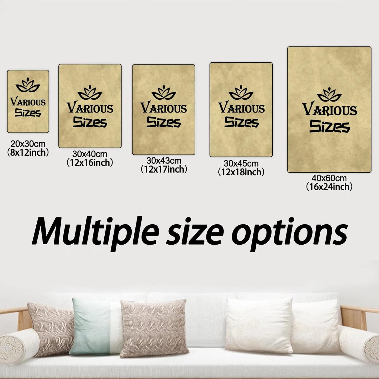 Fraction Decimal Conversion Chart Tin Sign