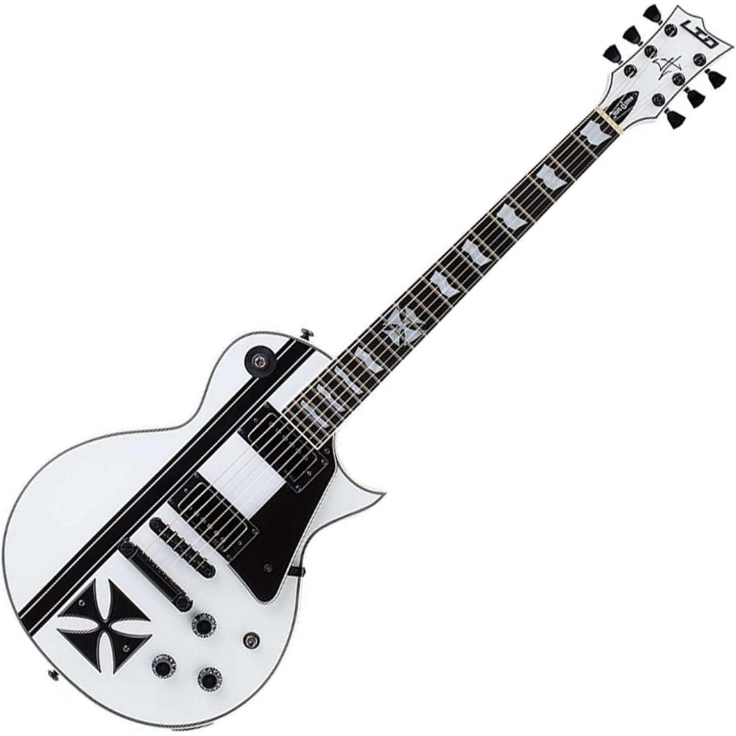 James Hetfield Iron Cross - Snow White