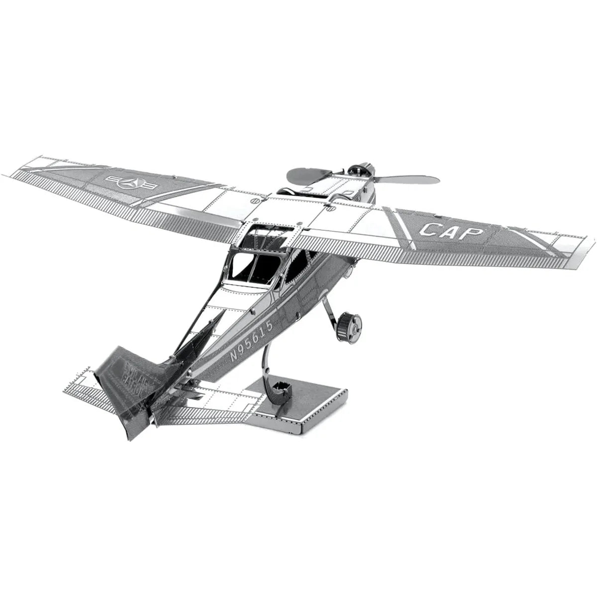 Cessna 172 Airplane 3D Metal Model Kit